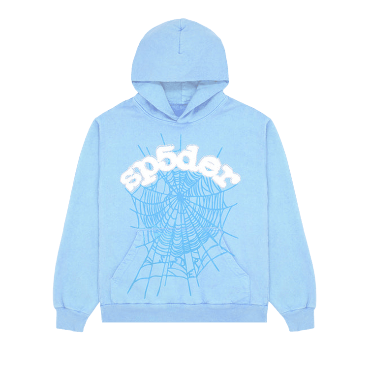 SkyBlue Spider Hoddie
