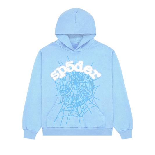 SkyBlue Spider Hoddie