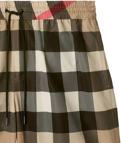 Checkered Swim Shorts