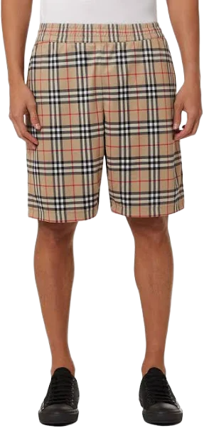 Checkered Casual Shorts